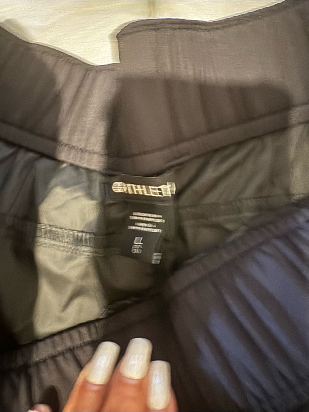 Athleta Black Track Jogger Pants - Picture 4 of 6